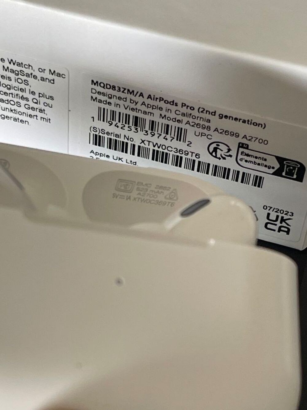 AirPods Pro 2 (2nd g&eacute;n&eacute;ration) Audio et hifi