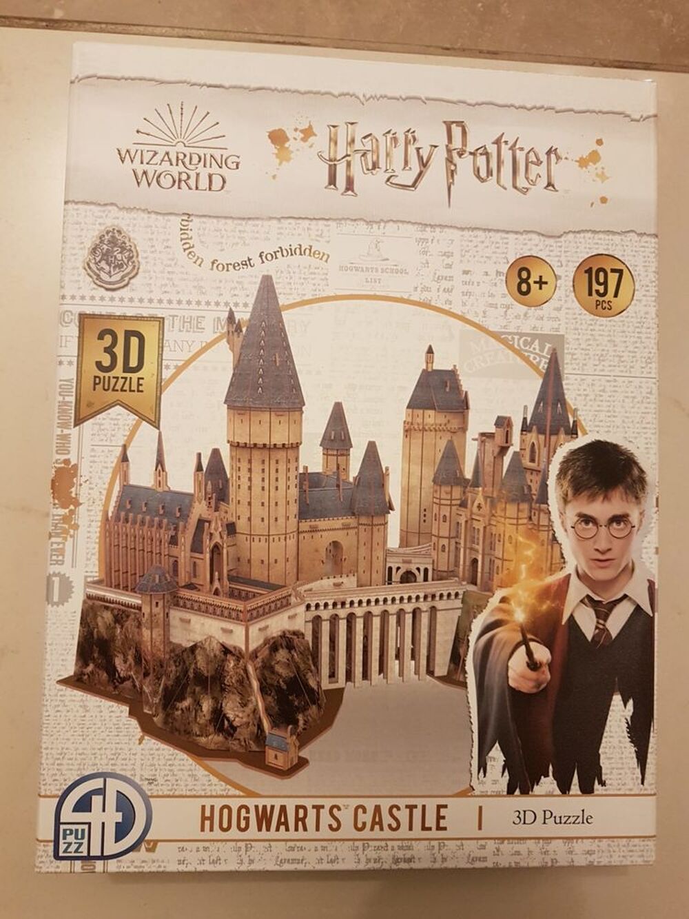 Harry Potter : Le Ch&acirc;teau de Poudlard 3D Puzzle Sous blister Jeux / jouets