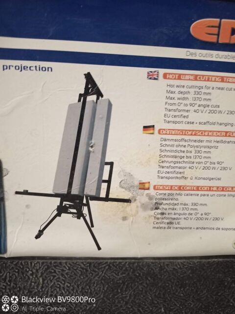 MACHINE A COUPE A FIL CHAUD ISOLATION THERMIQUE Villejuif (94)