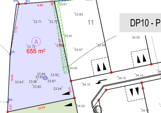  Terrain  vendre 655 m L'aiguillon-sur-vie