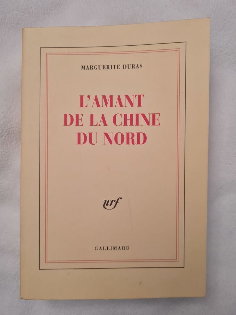 L'amant de la Chine du nord Livres et BD