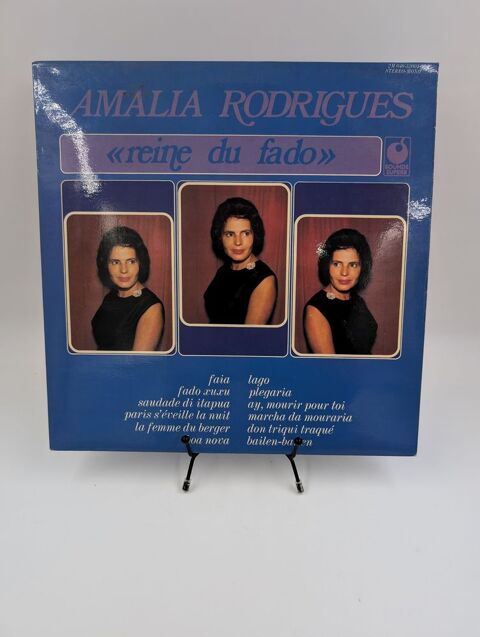 Vinyle 33 tours Amalia Rodrigues  Reine du Fado  en fourreau 10 Vulbens (74)