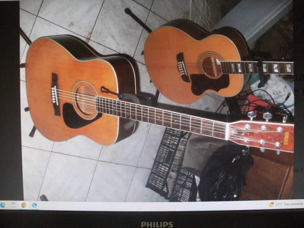 GUITARE ACOUSTIQUE FOLK YAMAHA FG 360 Instruments de musique