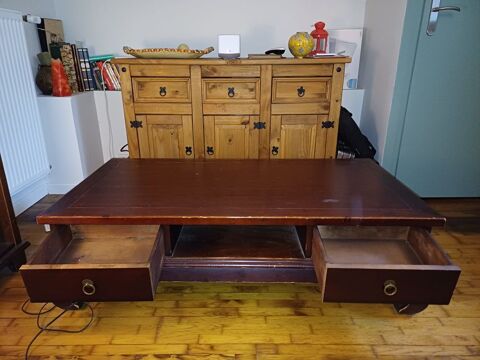 Table basse style oriental bois sombre 30 Lyon 9 (69)