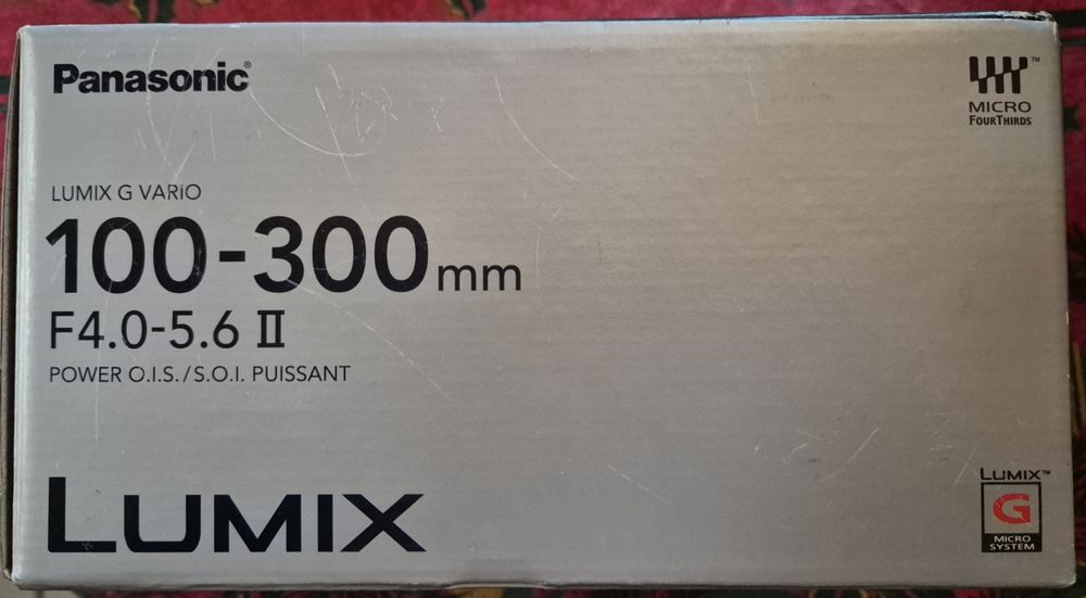 T&eacute;l&eacute;objectif Lumix 100-300 Photos/Video/TV