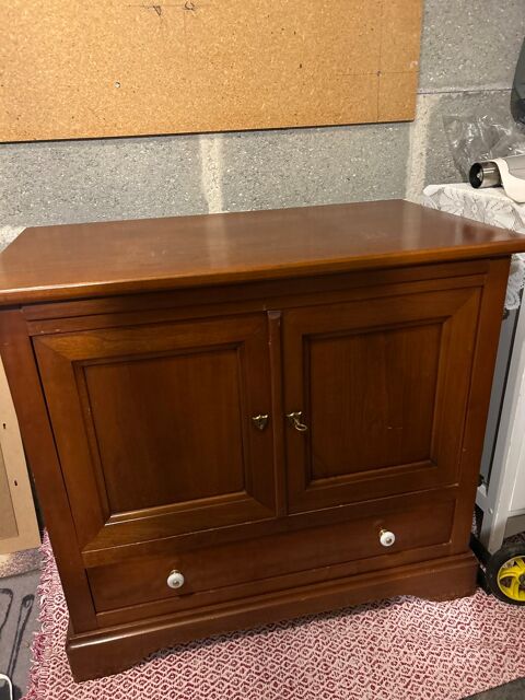 Buffet bas bois marron avec tiroir 120 Méry-sur-Oise (95)
