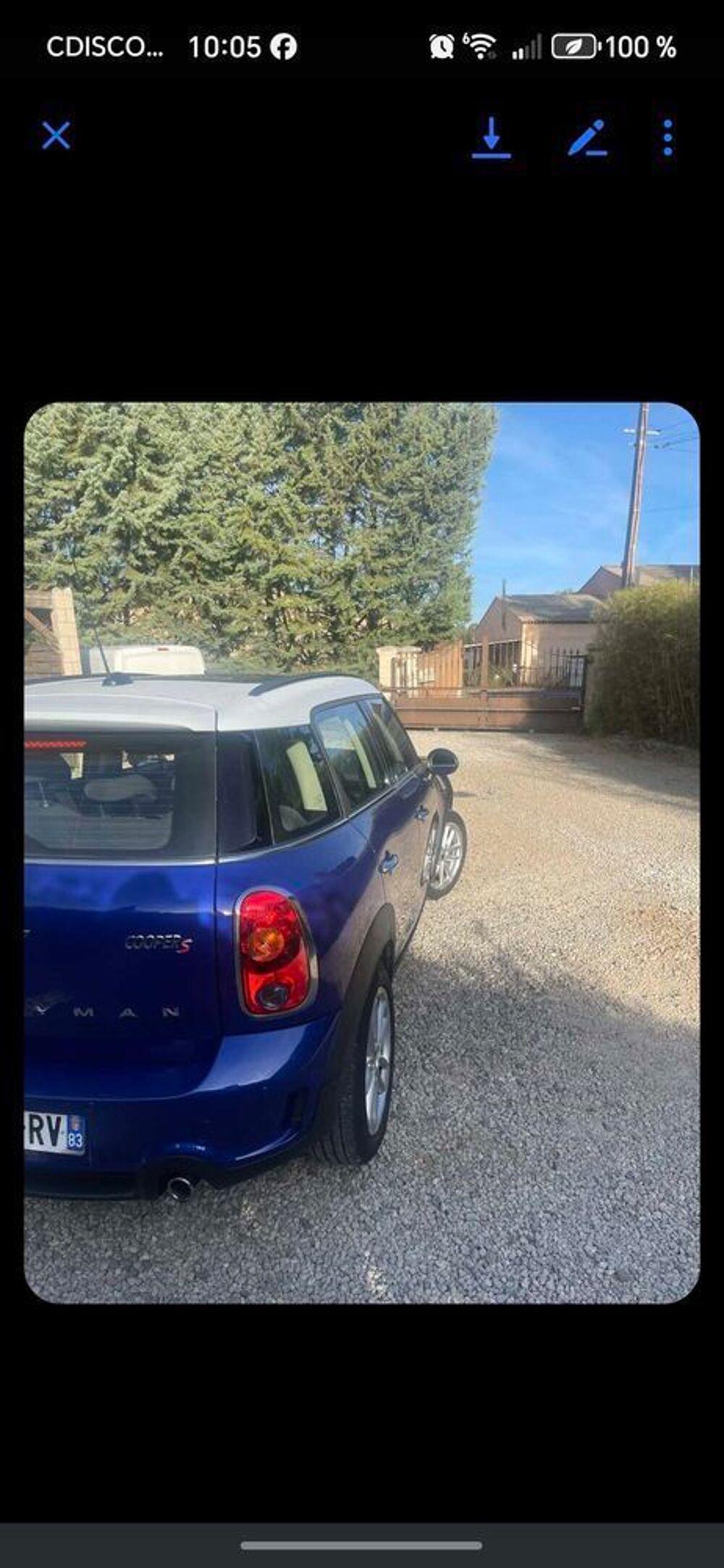 Countryman 190 ch Cooper S 2014 occasion 14480 Lantheuil
