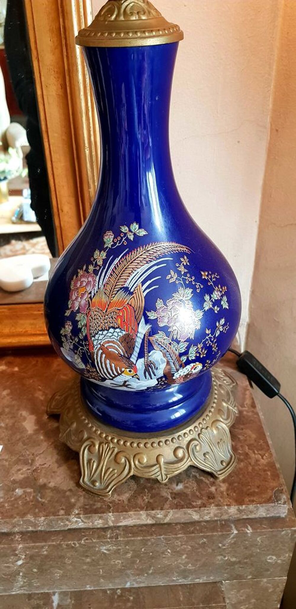 Deux superbes lampes anciennes Décoration