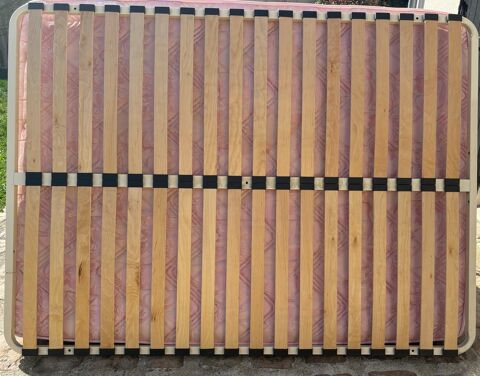 Sommier � lattes bois et m�tal 30 Troyes (10)