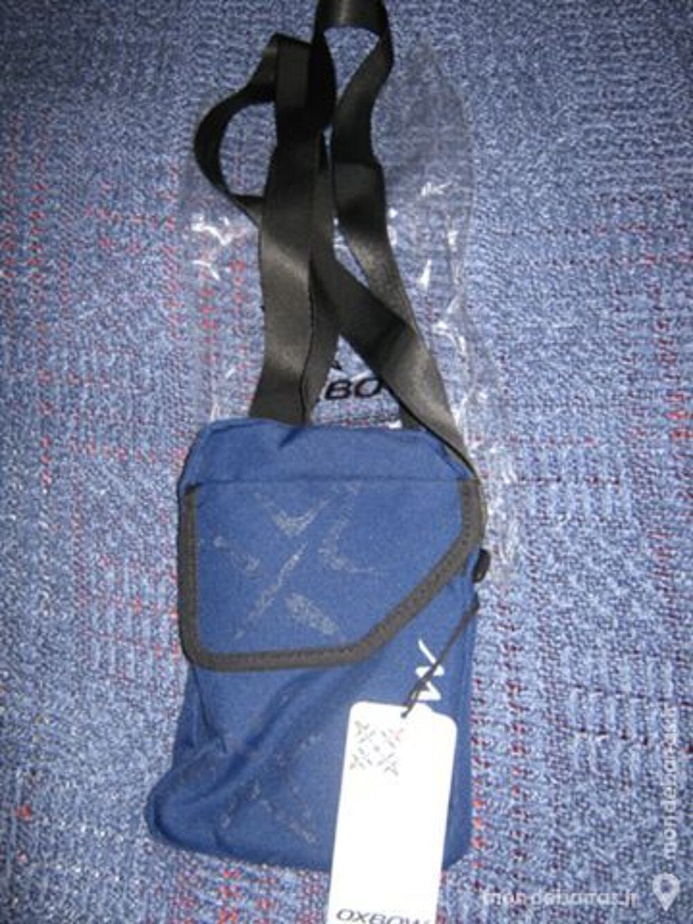 Sacoche homme edinet bleu Maroquinerie