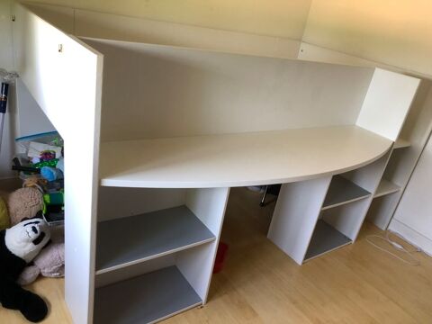 Lit bureau cabane enfant 99 Avranches (50)