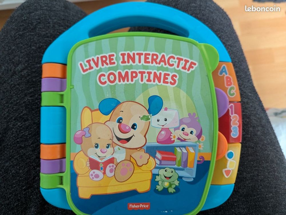 Livre interactif comptine Fischer Price Jeux / jouets