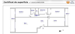  Appartement à vendre 3 pièces 65 m²