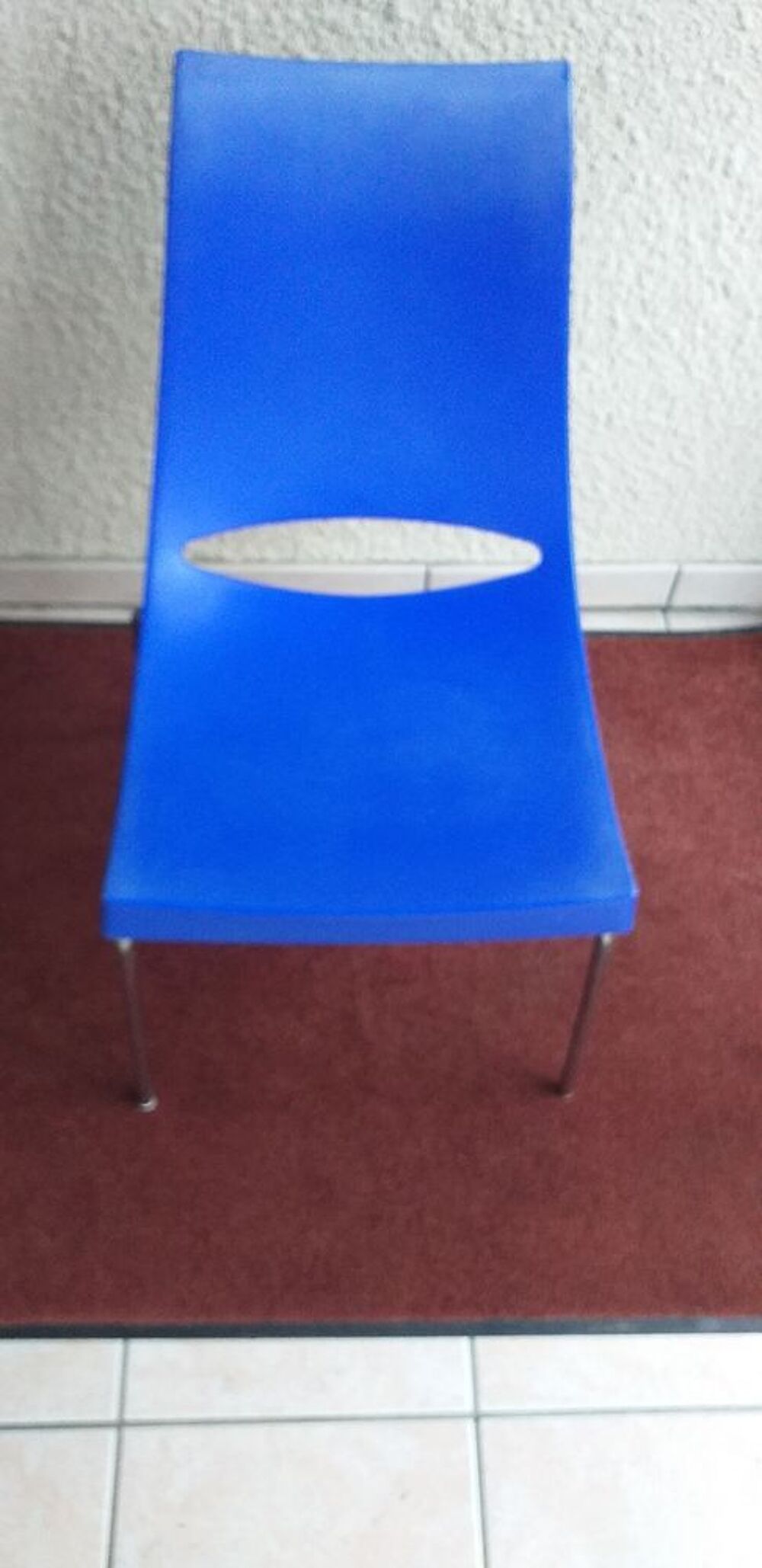 4 chaises de cuisine plastique empilables Meubles