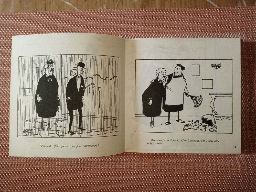 Recueil de dessins de Jacques Faisant. Livres et BD