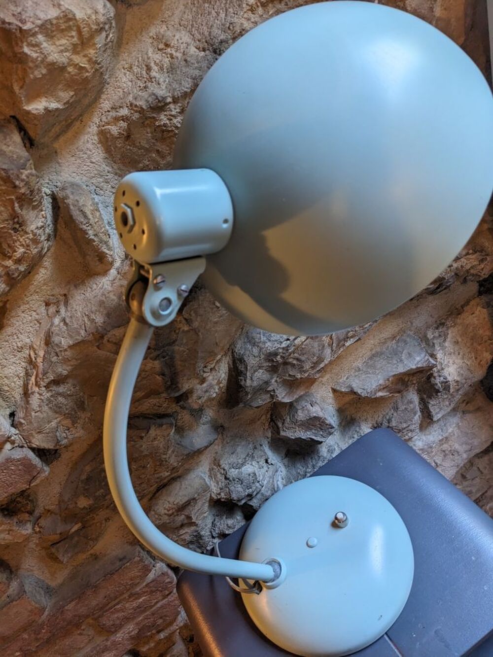 Lampe DELL art d&eacute;co vintage 1950 en tres bon &eacute;tat de bureau Décoration