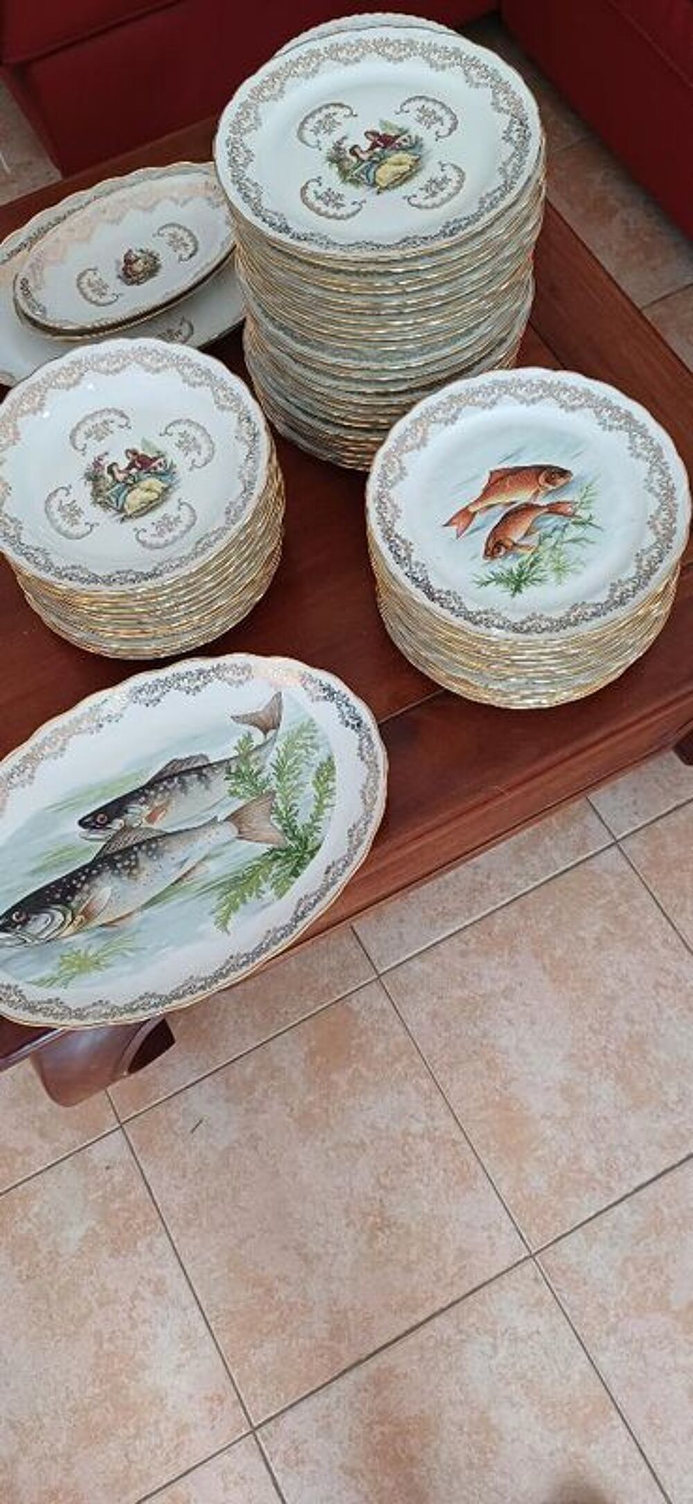 service en porcelaine de limoges BERRY Fragonard Vintage Cuisine