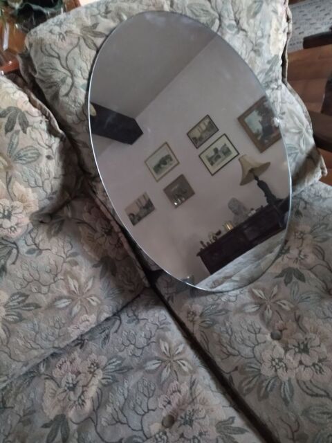 Miroir ovale fixation au mur 30 Nimes (30)