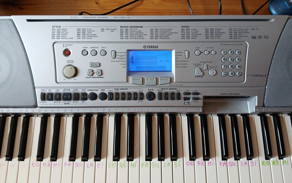 Synth&eacute;tiseur Yamaha PSR-450 Instruments de musique