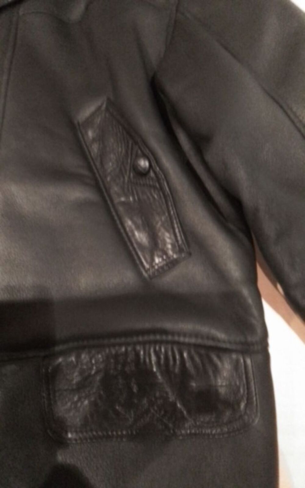 Veste agneau glac&eacute; retourn&eacute; Vêtements