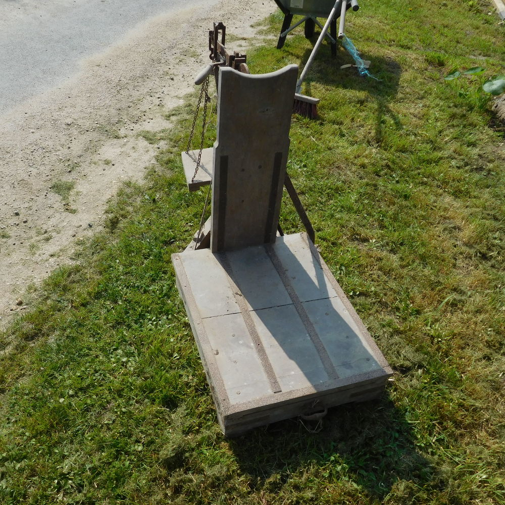 Ancienne balance agricole Décoration