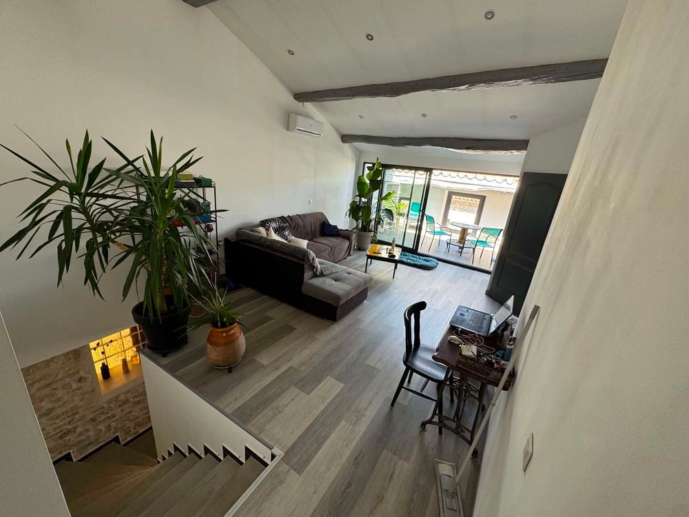 Vente Maison Maison de village avec grand garage et toit terrasse Barjac