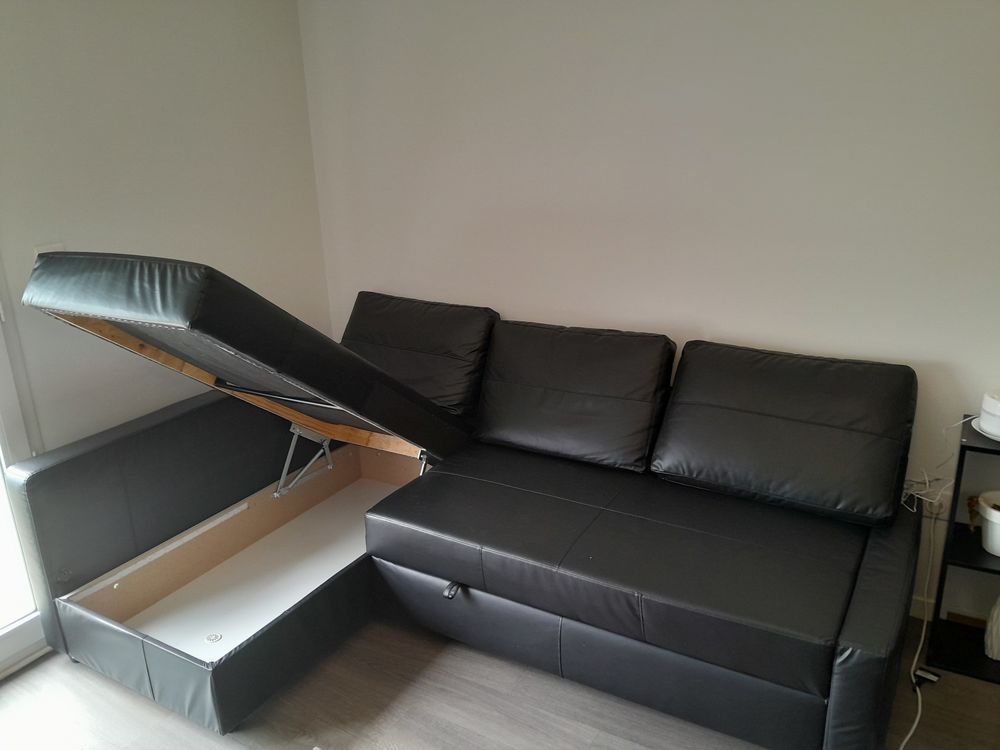 Canap&eacute; d'angle convertible avec rangement - Tr&egrave;s bon &eacute;tat Meubles