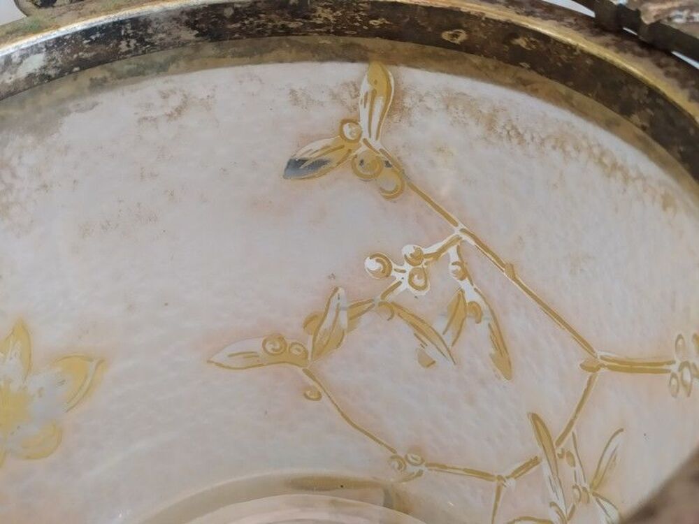 Seau &agrave; Gla&ccedil;on Art Nouveau Victor Saglier / Daum - Legras 