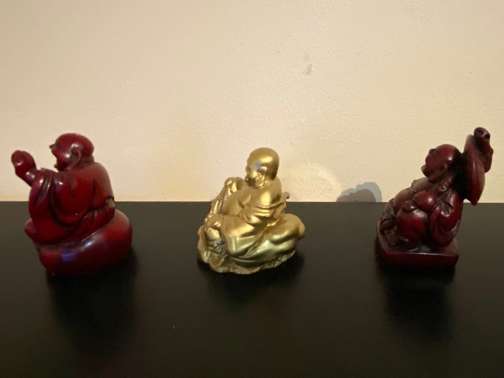 lot de bouddha rieur neuf Décoration