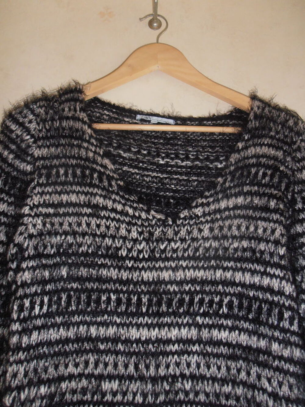 Pull tunique mohair (82) Vtements