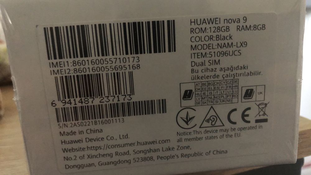 Huawei nova 9 Tlphones et tablettes