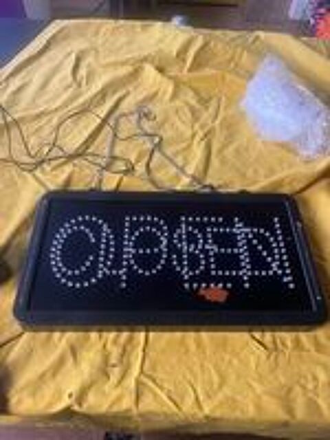   Enseigne lumineuse LED OPEN / CLOSE ? Boutique / Commerce 