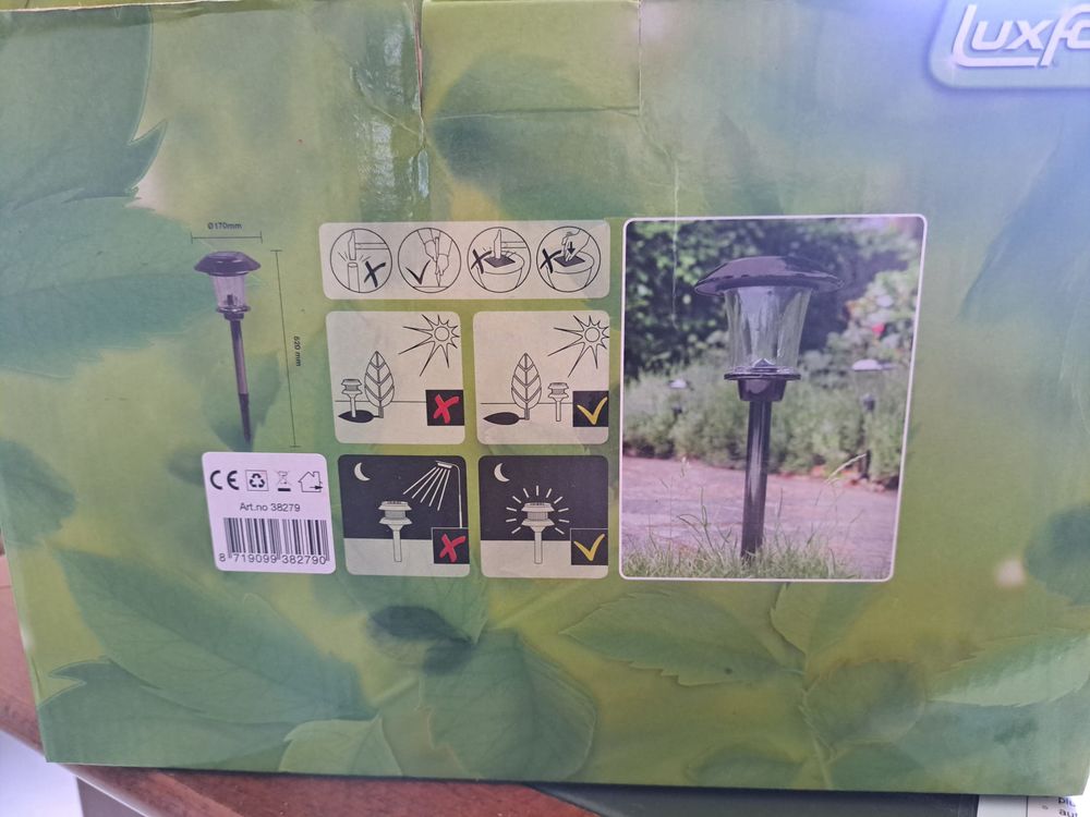 Lampe solaire de jardin Jardin