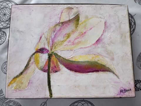 Tableau toile peinture huile signé A.Barré 32 Toul (54)