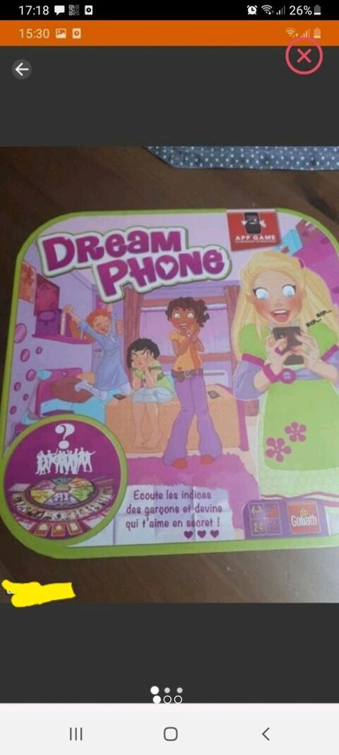 jeu Dream phone neuf 8 Bondues (59)