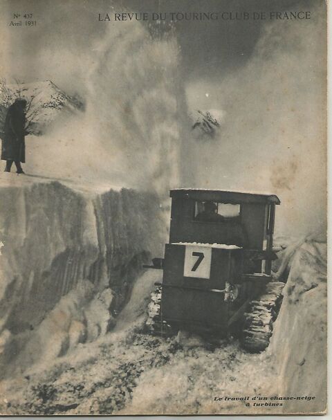 LA REVUE DU TOURING CLUB DE FRANCE avril 1931 n° 437 5 Montauban (82)