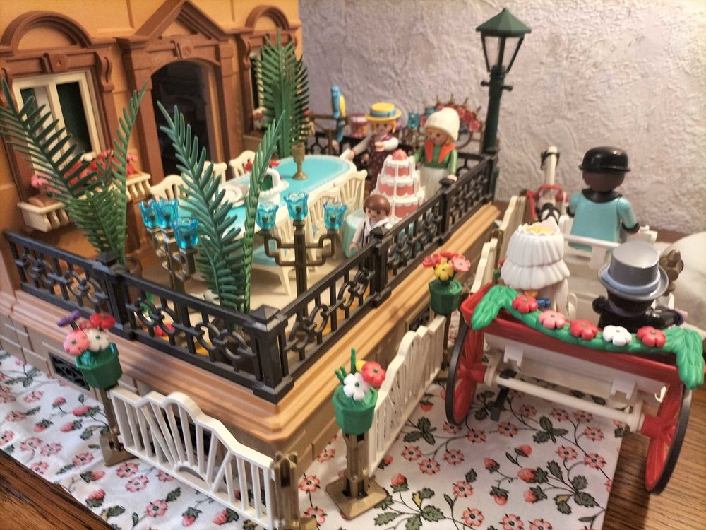 Belle &Eacute;poque : Maison et Sc&egrave;nes Playmobil 
