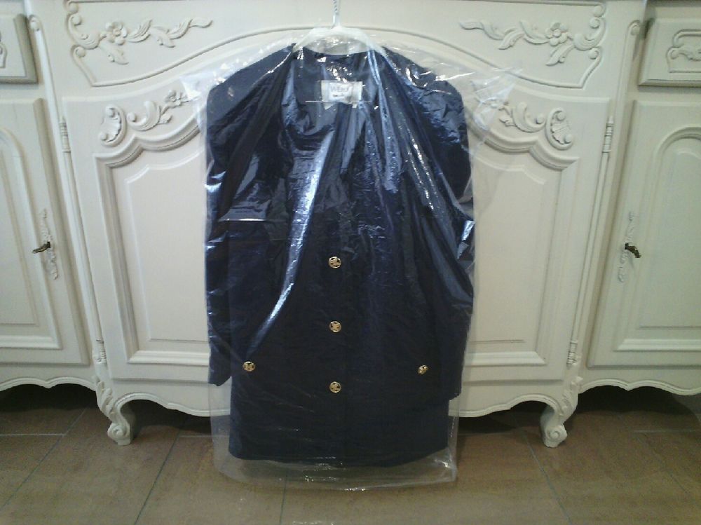 Longue veste bleu marine Weill taille 48 TBE Vêtements