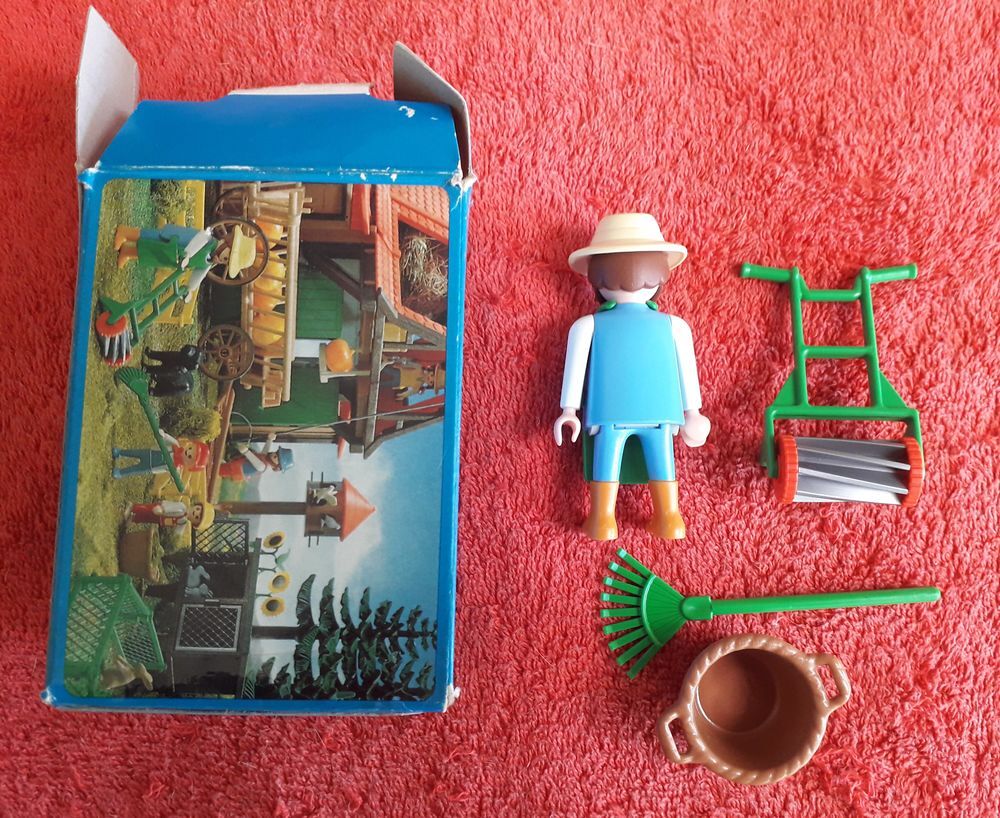 Vintage Playmobil Jardinier : 3752 Jeux / jouets