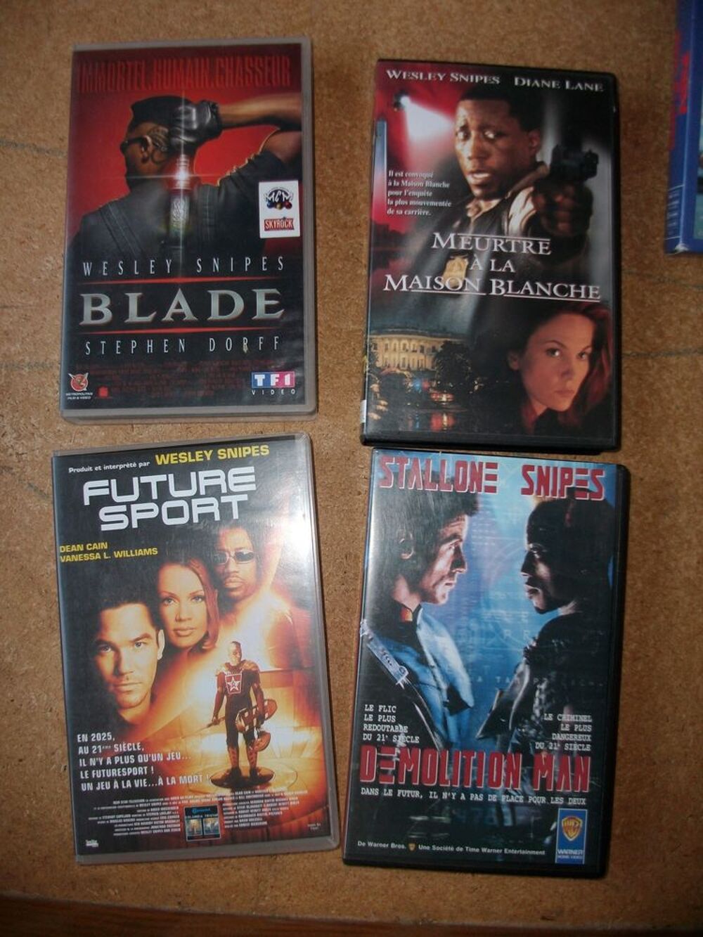 Diverses K7 Vid&eacute;o VHS de Films Original &agrave; 0,30 € pi&egrave;ce DVD et blu-ray