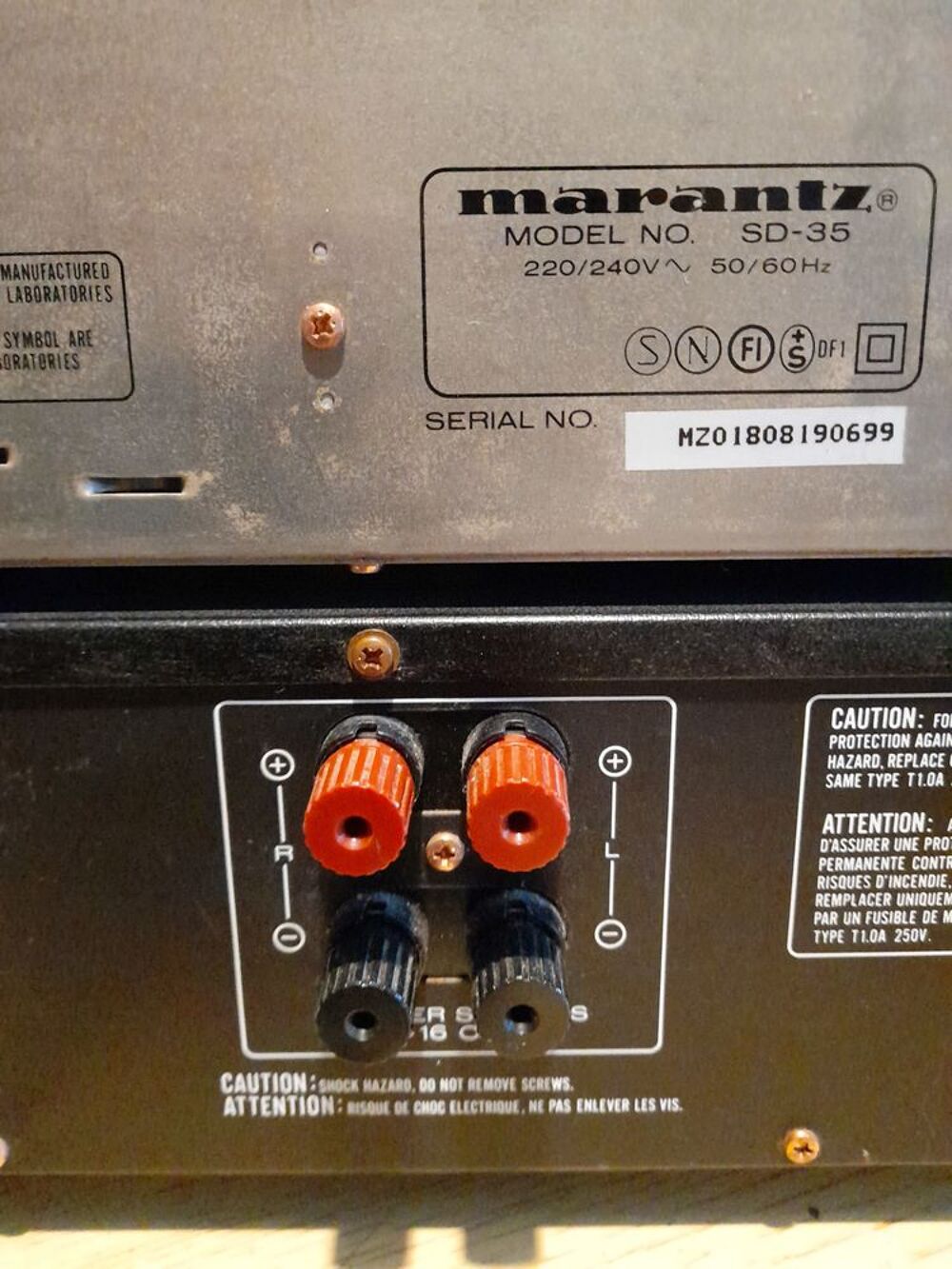 Ensemble Marantz Audio et hifi