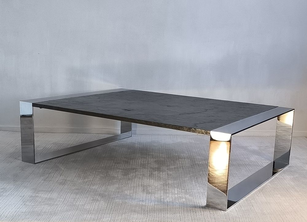 ? Exceptionnelle table basse ?'RING'' sign&eacute;e ORSENIGO Meubles