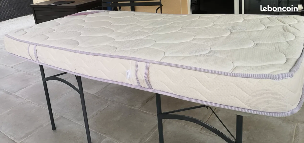 MATELAS 90 X 199 EPAIS 15 CM TEL / 0627473514 Meubles