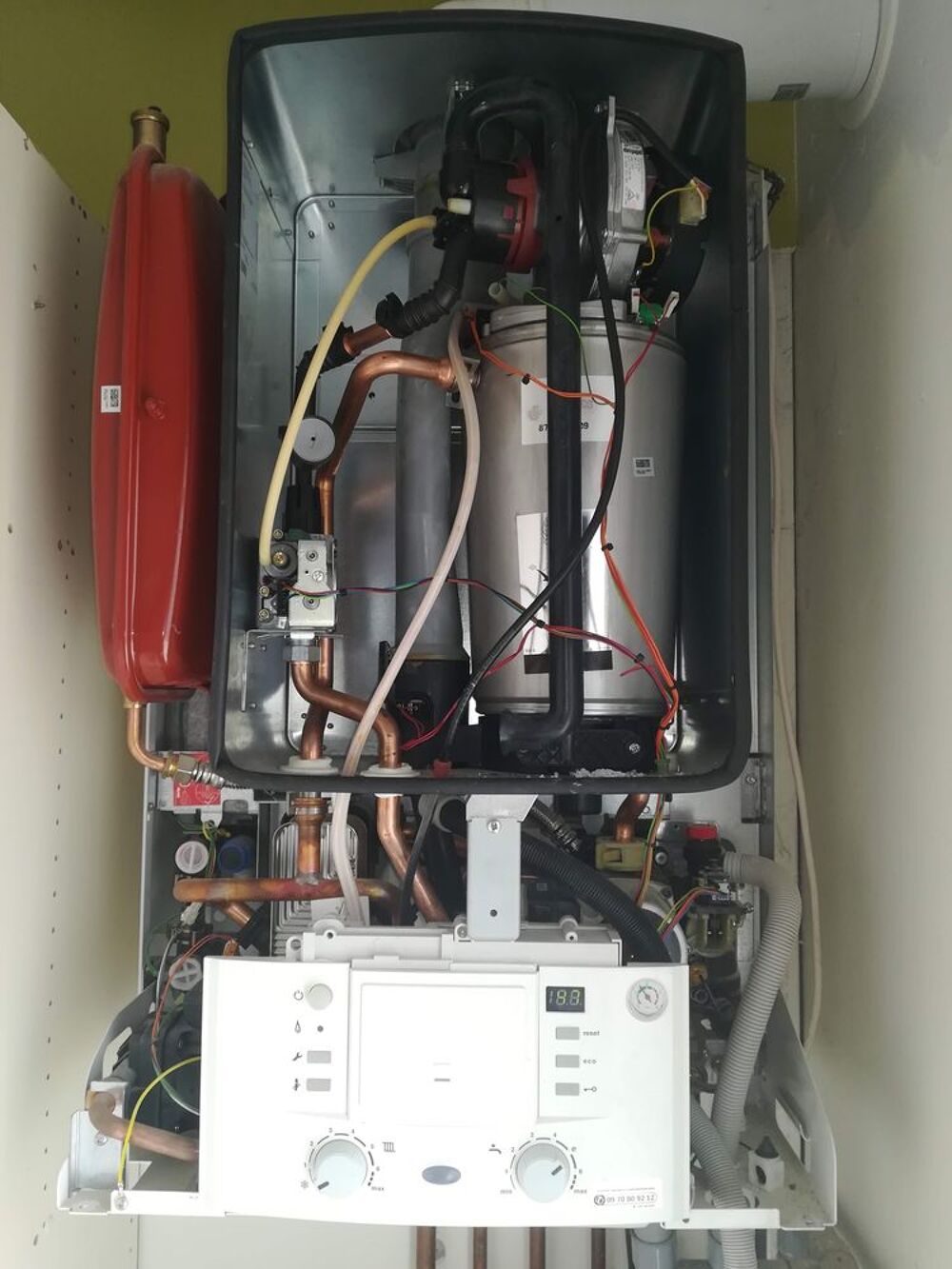  chaudiere gaz &agrave; condensation ELM LEBLANC odealis Bricolage