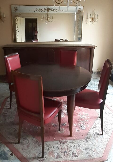 Trs belle table en bne de Macassar (bois prcieux) avec s 1500 Vigneux-sur-Seine (91)