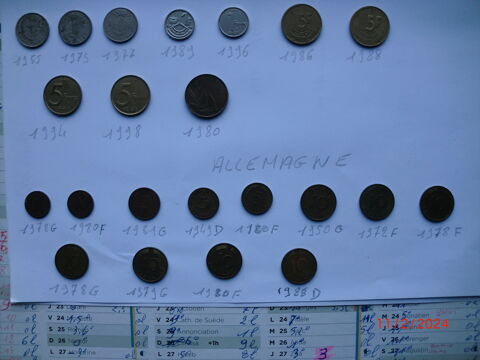 pi�ces belgique et Allemagne avant 2000 0 Merville (59)