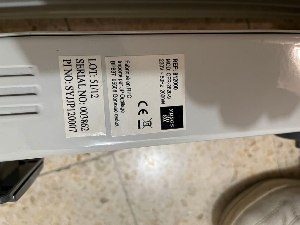 RADIATEUR Electroménager