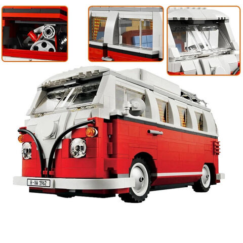 VW Volkswagen T1 - LEGO Creator (10220) 175 La Ferrire (85)