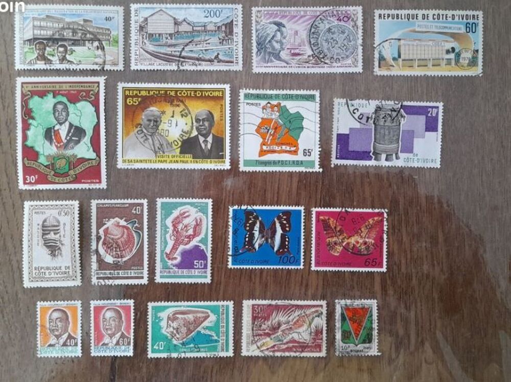 TIMBRES d'AFRIQUE (39 PAYS) 