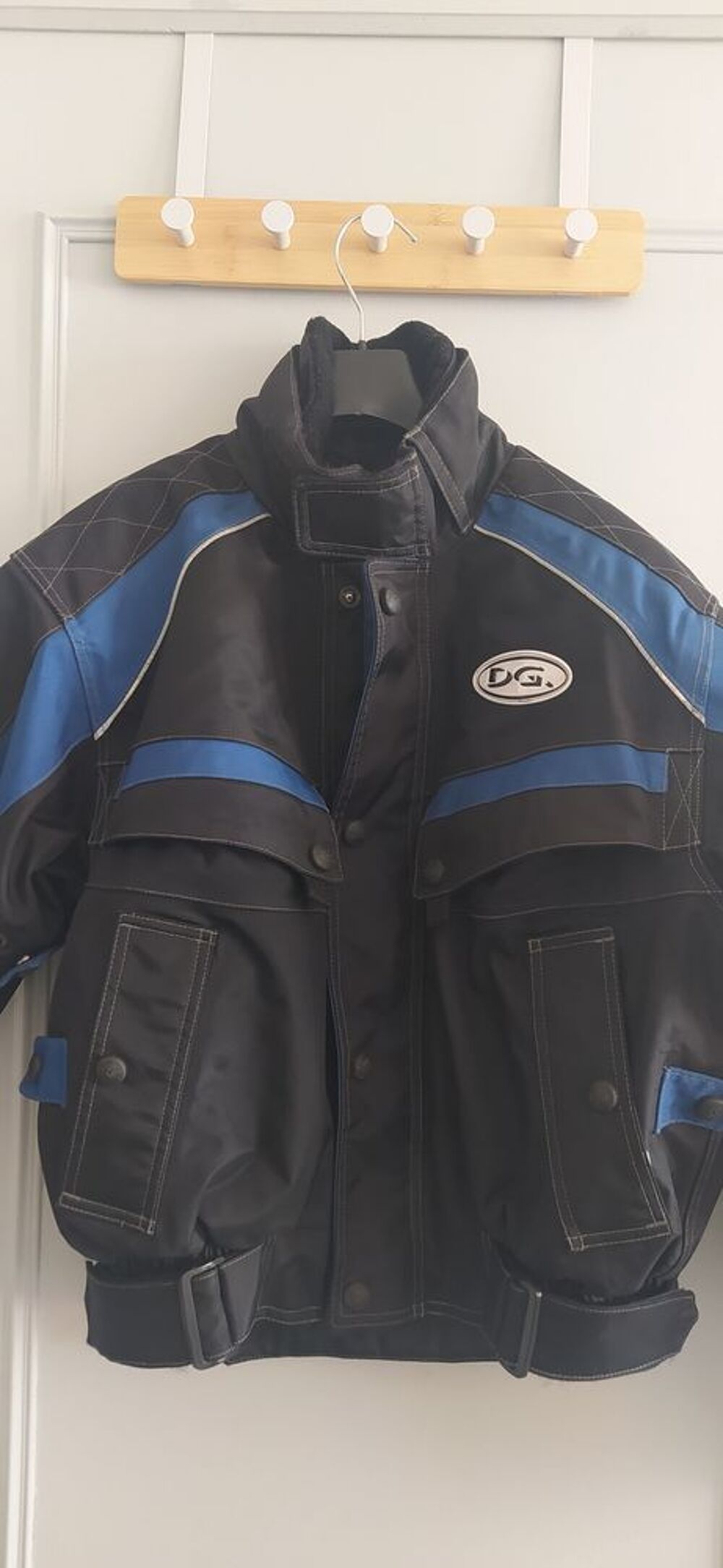 blouson de moto en tissu pour femme Vêtements
